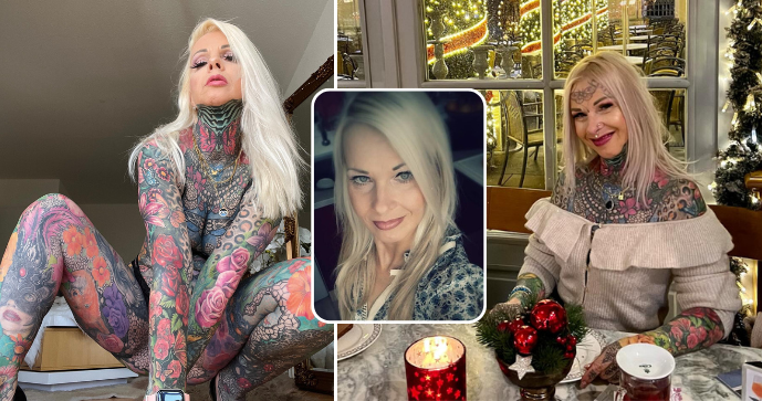 Influencerka Kerstin Tristanová za tetování utratila své úspory.