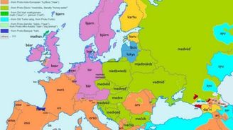 Skvělé a poučné infografiky, které odhalují kořeny slov v evropských jazycích