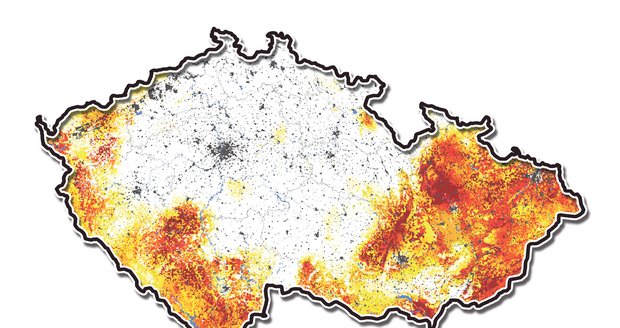 Srpen 2013 - Na jihu republiky se začínaly projevovat první náznaky počínajícího sucha. Nejhorší situace byla na Moravě, kde se objevovala i místa s extrémním suchem.