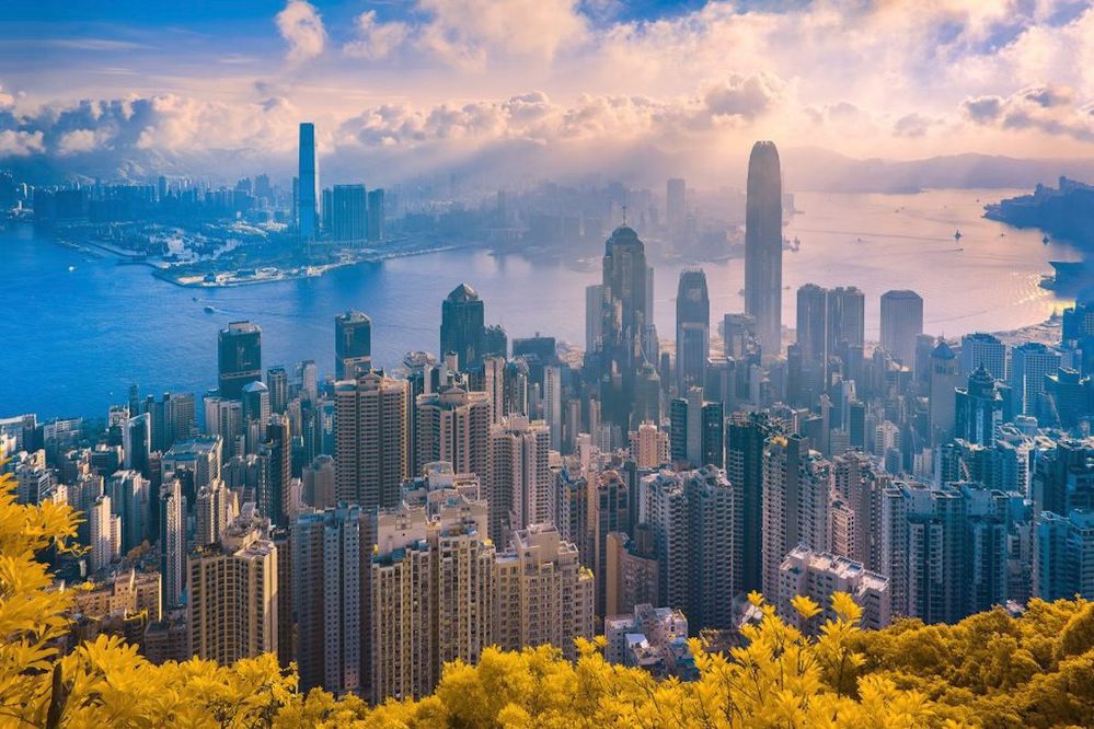 Hong Kong: Zlaté město,  Tran Minh Dung. Druhé místo v kategorii Fotoesej