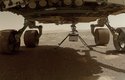 Vysazení dronu Ingenuity na povrch Marsu z roveru