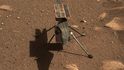 Dron Ingenuity se chystá na svůj první let na Marsu