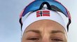 Norská biatlonistka v cíli zkolabovala