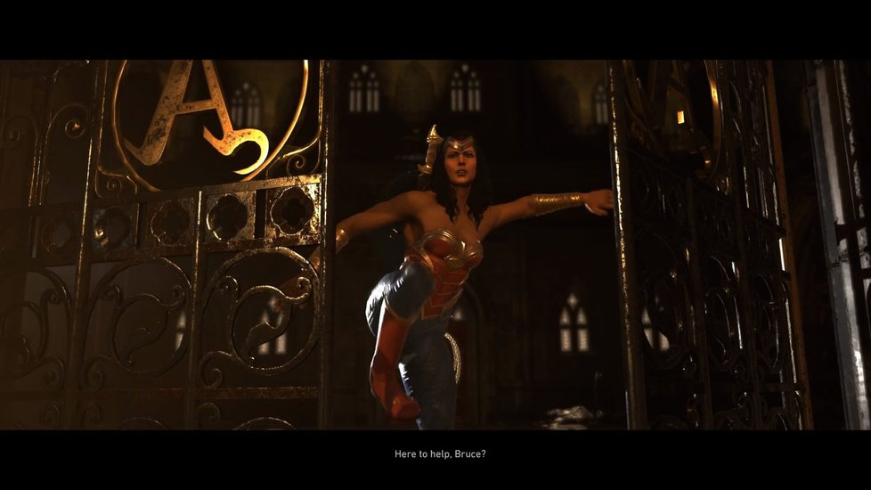 Wonder Woman se s tím moc nepáře.