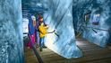 V ledovci Stubai je připravena 200 metrů dlouhá naučná stezka vedoucí ledovou kavernou