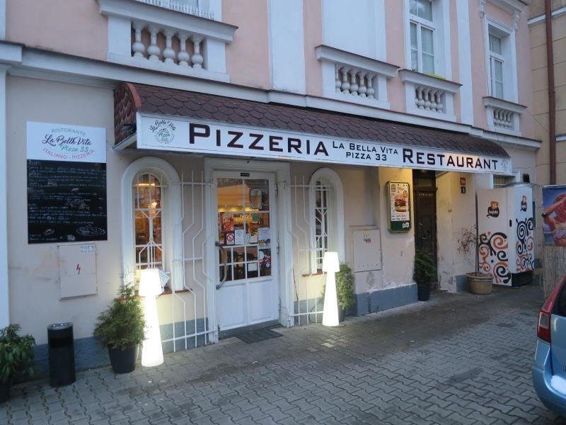 Pizzerie La Bella Vita v Mariánských lázních