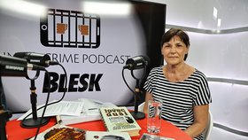 Kriminalistka Jiřina Hofmanová byla hostkou Insta Crime Podcastu.
