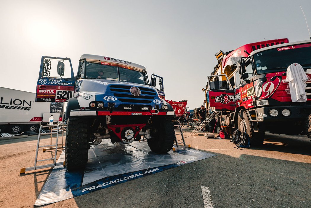 Rallye Dakar 2021, 4. etapa, Instaforex Loprais Team