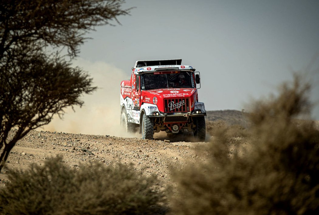 Rallye Dakar 2021, 6. etapa, Instaforex Loprais Team