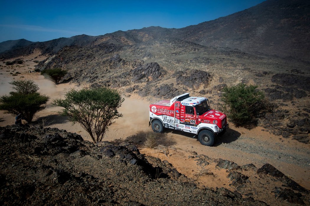 Rallye Dakar 2021, 6. etapa, Instaforex Loprais Team