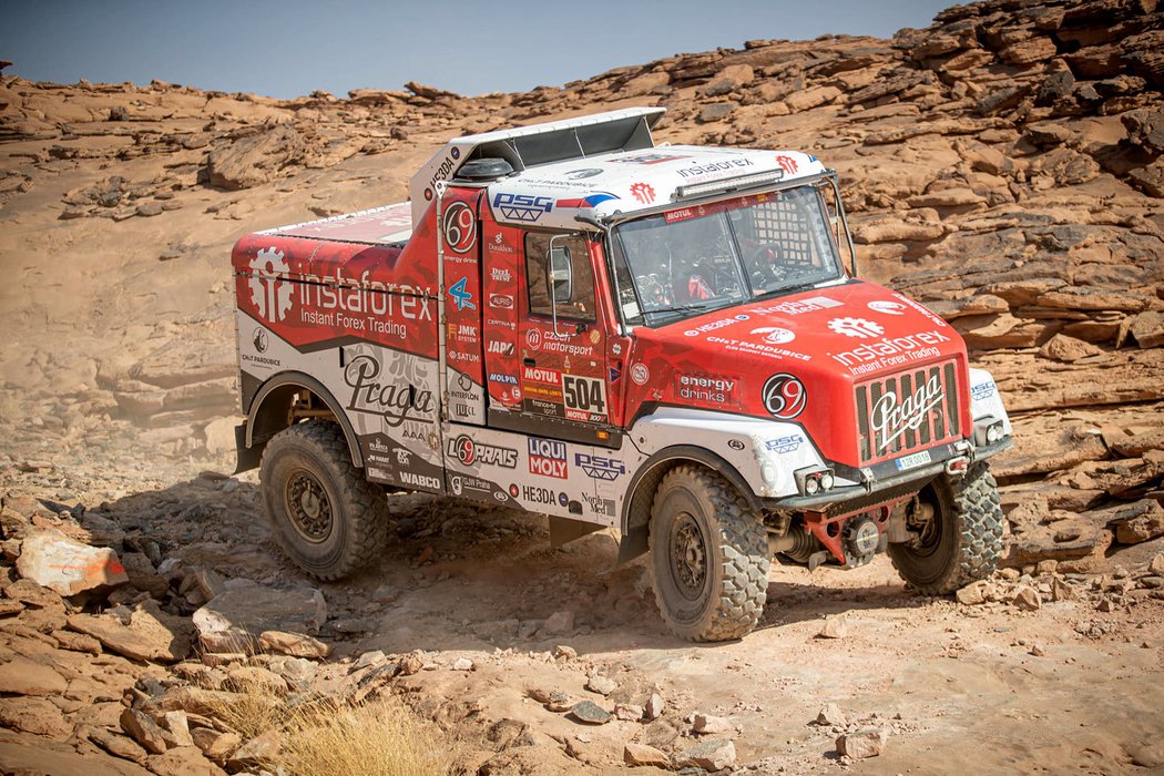 Rallye Dakar 2021, 6. etapa, Instaforex Loprais Team