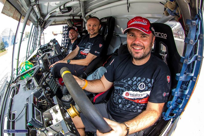 Rallye Dakar 2021, 8. etapa, Instaforex Loprais Team