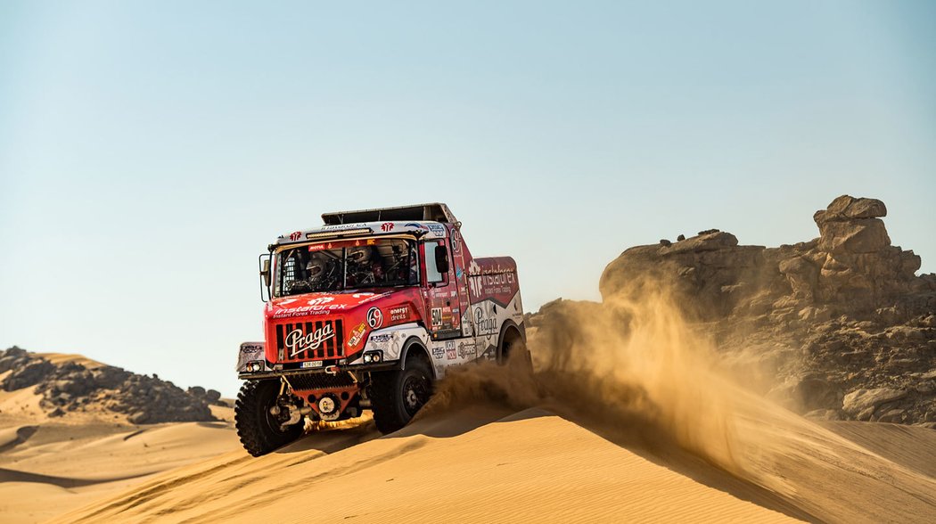 Rallye Dakar 2021, 11. etapa, Instaforex Loprais Team