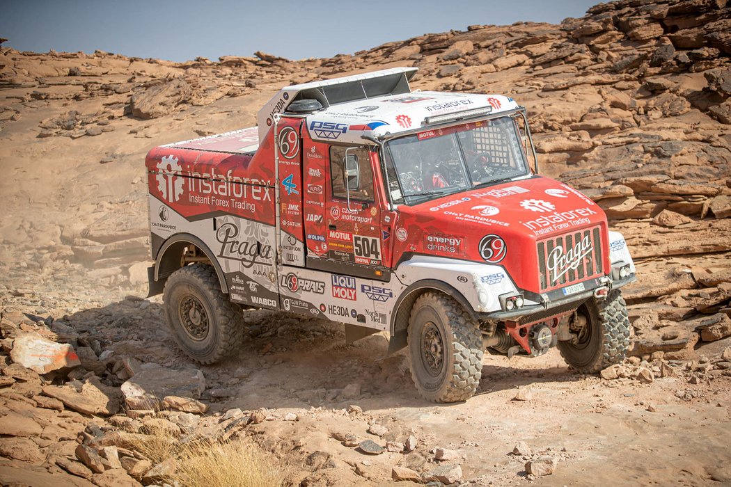 Rallye Dakar 2021, 11. etapa, Instaforex Loprais Team