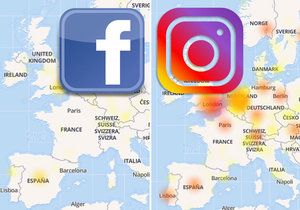 Velký výpadek sociálních sítí: Uživatelé hlásili nefunkční Facebook, Instagram i Messenger!