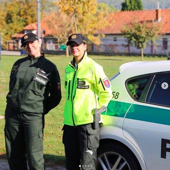 Instagramový účet slovenské policie