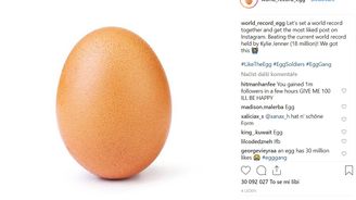 Vejce, prostě jen vejce aneb Jak získat 30 milionů lajků a se stát rekordmanem Instagramu