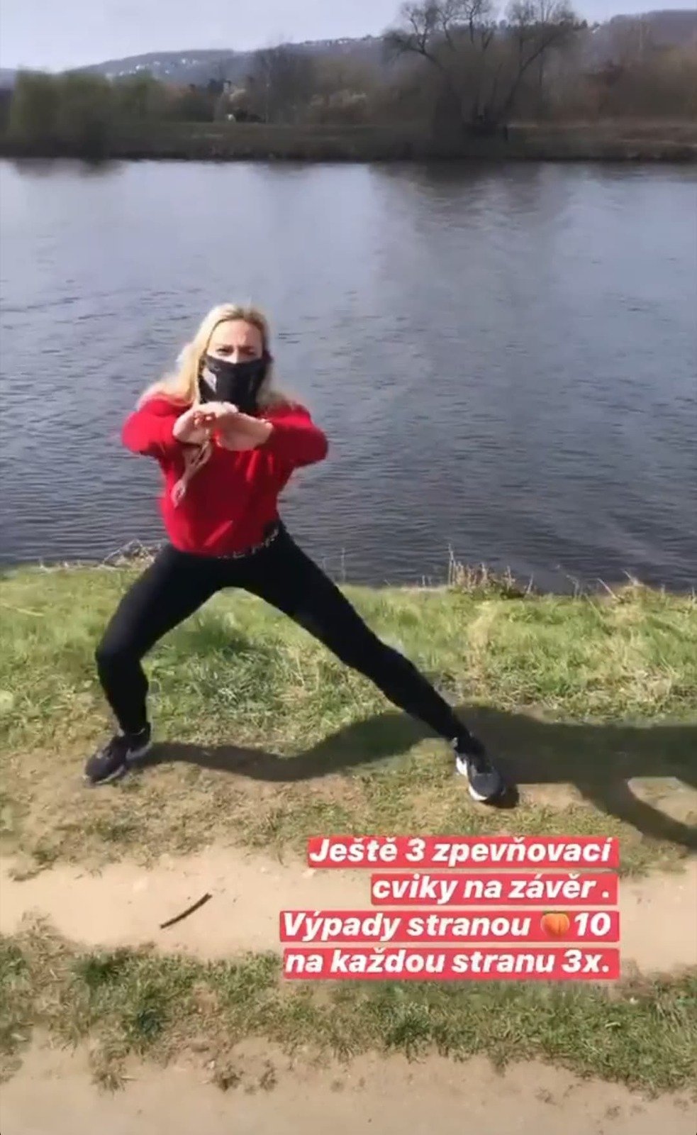 Sportovci ukázali na Instagramu iSport.cz, jak vypadá jejích trénink v období karantény