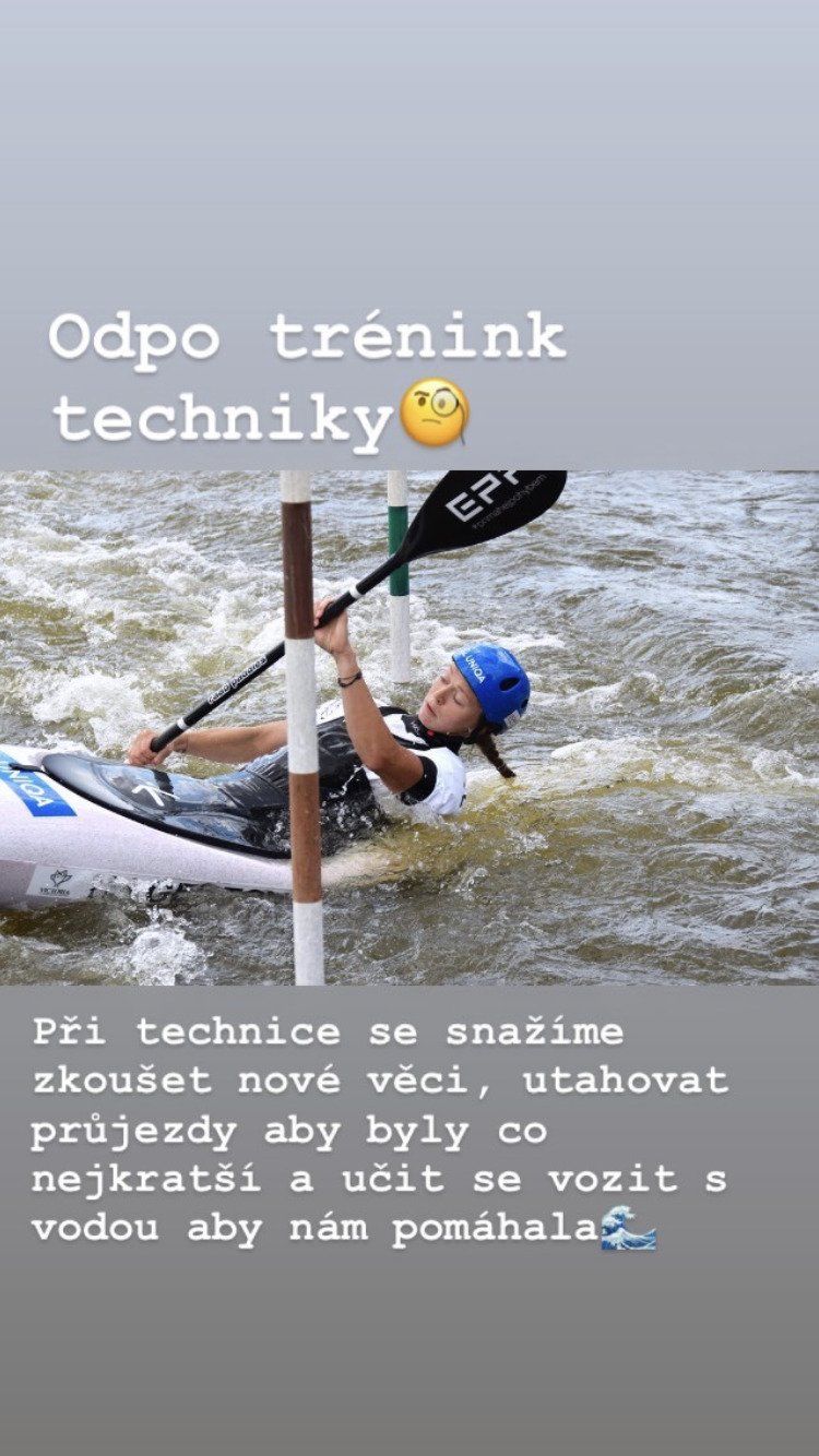 Další trénink čekal závodníky odpoledne