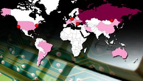 Web německého Telekomu mapuje kybernetické útoky po celém světě
