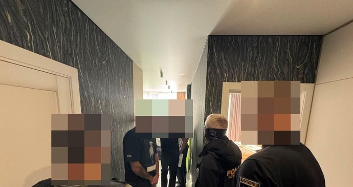 Domovních prohlídek provedli kriminalisté v Kyjevě pět desítek. Obvinili 10 zločinců.