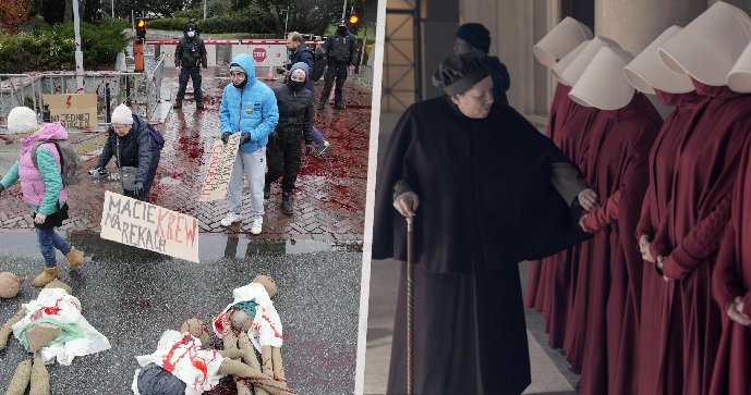 Zakaz aborcji w Polsce: historia pokojówki!  krytykować rejestr kobiet