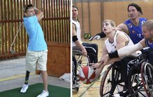 Smekáme! Martin (18) po nehodě život nevzdal! Bez nohy válí basket i golf!