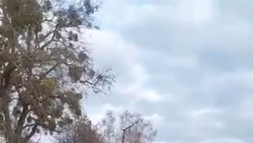 Ukrajinští civilisté zastavili ruský tank.