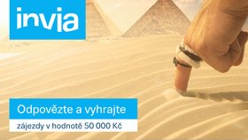 Soutěžte na Invia.cz o zájezdy v hodnotě 50 000 Kč