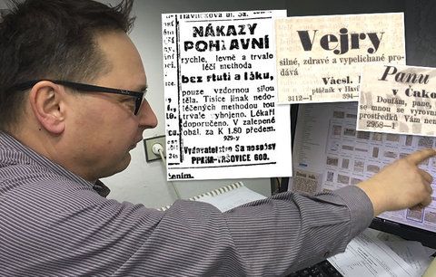 Hledám dívku s tváří bez neštovic! První inzerát vyšel před 225 lety, sbírá je profesor z Ostravy