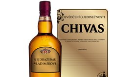 Personifikovaná CHIVAS REGAL 12YO