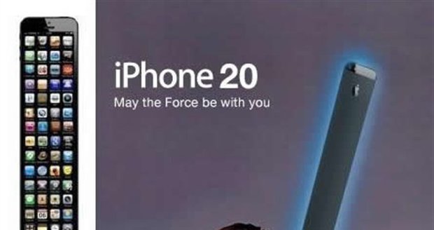 Obi-Wan Kenobi může iPhone 20 použít jako světelný meč