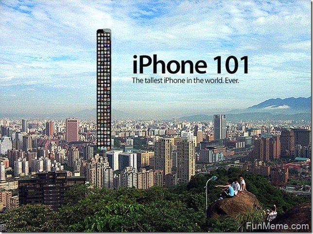 iPhone 101 bude vyšší než mrakodrapy