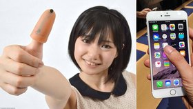 iPhone 6 (včetně phabletové verze 6 Plus) už si koupily miliony lidí po celém světě, ale jeho nebývalé rozměry (až 7,78 cm šířky a 14 cm délky) nejsou vhodné pro každého. Japonská fi rma teď nabízí řešení pro lidi s malinkými prstíky!