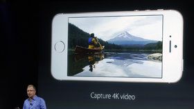 iPhone SE umí natáčet videa v rozlišení 4K.