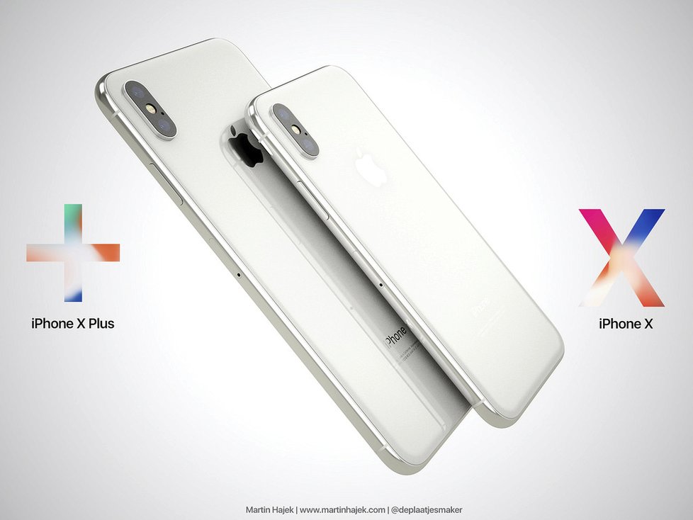 iPhone X Plus podle Martina Hajka
