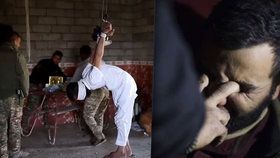 Iráčtí vojáci podle fotografa Aliho Arkadyho mučí civilisty.