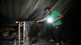 Požár irácké nemocnice pro pacienty s covidem-19