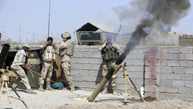 Iráčtí vojáci bojující proti Islámskému státu