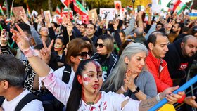 Protesty na podporu íránských žen: Berlín