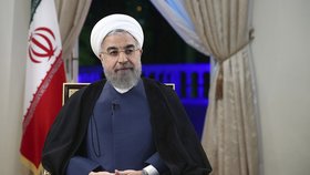 Íránský prezident Hassan Rúhání