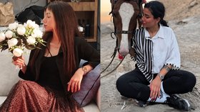 Dvojčata Taraneh a Romina Rahimi.