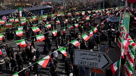 Oslavy islámské revoluce v Íránu (11.2.2024)