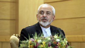 Íránský ministr zahraničí Mohammad Javad Zarif.