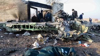 V Íránu se zřítil ukrajinský letoun se 176 lidmi na palubě, nehodu nikdo nepřežil