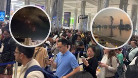 Problémy na letištích po úderech na Írán