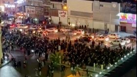 Krvavé protesty v Íránu