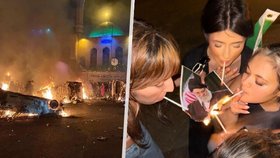 Protesty v Íránu nabírají na síle