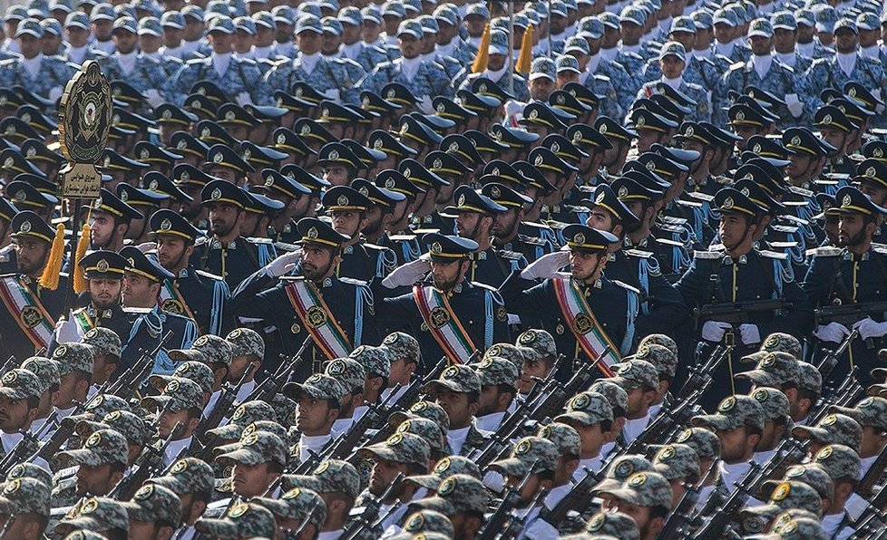 Íránská armáda.