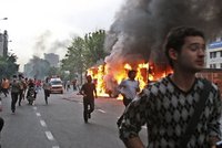 Největší nepokoje v Teheránu za posledních deset let